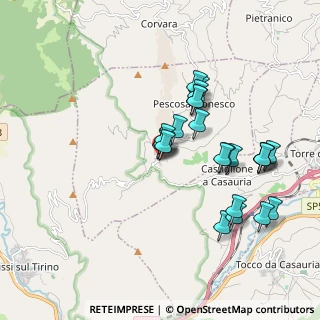 Mappa Via Principale, 65020 Pescosansonesco PE, Italia (1.84348)