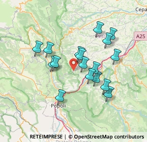 Mappa Via Principale, 65020 Pescosansonesco PE, Italia (6.41765)