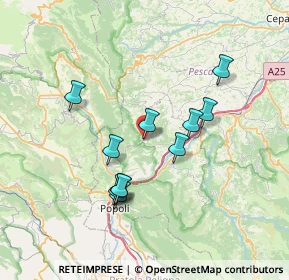 Mappa Via Principale, 65020 Pescosansonesco PE, Italia (6.68727)