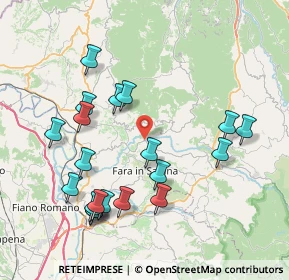 Mappa Via Ficoccelli, 02031 Castelnuovo di Farfa RI, Italia (8.807)