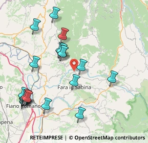 Mappa Via Ficoccelli, 02031 Castelnuovo di Farfa RI, Italia (9.485)