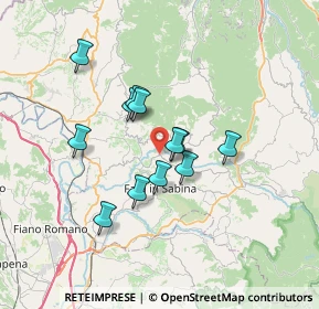 Mappa Via Ficoccelli, 02031 Castelnuovo di Farfa RI, Italia (5.70083)