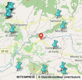 Mappa Via Ficoccelli, 02031 Castelnuovo di Farfa RI, Italia (3.7775)