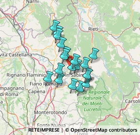 Mappa Via Ficoccelli, 02031 Castelnuovo di Farfa RI, Italia (9.48368)