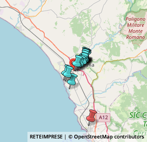 Mappa SP 44, 01016 Tarquinia VT, Italia (2.7325)