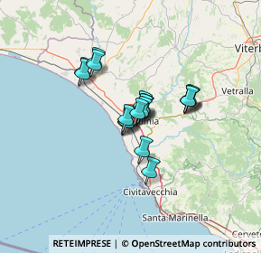 Mappa SP 44, 01016 Tarquinia VT, Italia (8.4745)