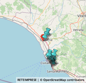 Mappa SP 44, 01016 Tarquinia VT, Italia (14.25333)