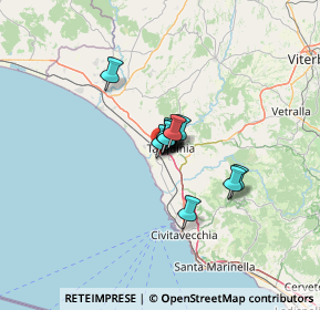 Mappa SP 44, 01016 Tarquinia VT, Italia (6.33583)