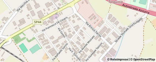 Mappa Tarquinia