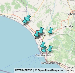 Mappa Saline Di Tarquinia, 01016 Tarquinia VT, Italia (9.53583)