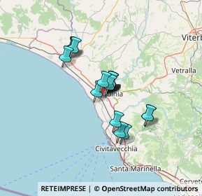 Mappa Saline Di Tarquinia, 01016 Tarquinia VT, Italia (9.07)