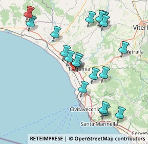 Mappa Saline Di Tarquinia, 01016 Tarquinia VT, Italia (16.523)