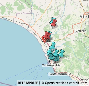 Mappa Saline Di Tarquinia, 01016 Tarquinia VT, Italia (11.07286)