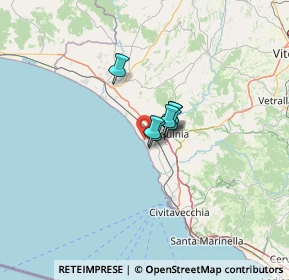 Mappa Via della Fattoria Romana, 01016 Tarquinia VT, Italia (24.73571)