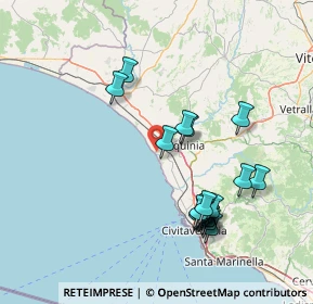 Mappa Via della Fattoria Romana, 01016 Tarquinia VT, Italia (16.4505)