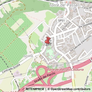 Mappa Via Maragona, 33, 65029 Torre de' Passeri, Pescara (Abruzzo)