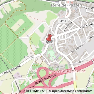 Mappa Via maragona, 65029 Torre de' Passeri, Pescara (Abruzzo)