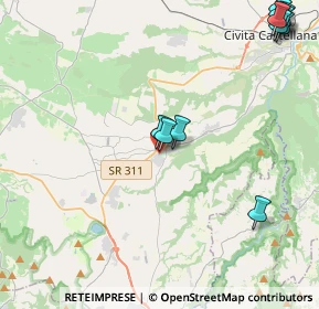 Mappa Via Aldo Moro, 01036 Nepi VT, Italia (6.04545)