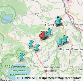 Mappa Via Aldo Moro, 01036 Nepi VT, Italia (5.67467)