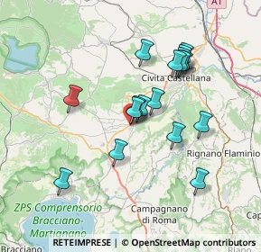 Mappa Via Aldo Moro, 01036 Nepi VT, Italia (6.77235)