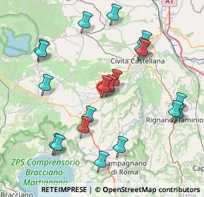 Mappa Via Aldo Moro, 01036 Nepi VT, Italia (9.0055)