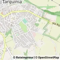 Map Tarquinia