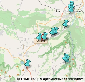 Mappa Via Luigi Cadorna, 01036 Nepi VT, Italia (4.2825)