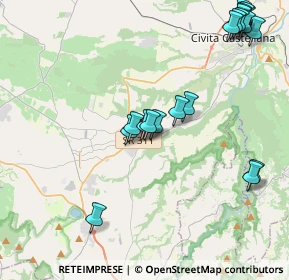 Mappa Via Luigi Cadorna, 01036 Nepi VT, Italia (5.19)