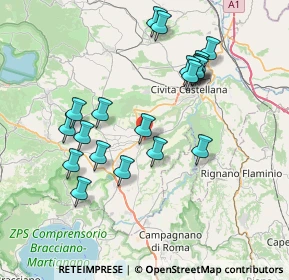 Mappa Via Luigi Cadorna, 01036 Nepi VT, Italia (7.791)