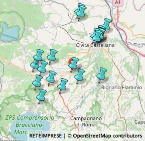 Mappa Largo del Franile, 01036 Nepi VT, Italia (7.779)