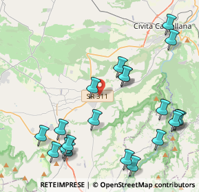 Mappa Largo del Franile, 01036 Nepi VT, Italia (5.2935)