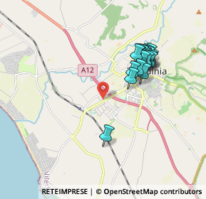 Mappa SP Montarozzi, 01016 Tarquinia VT, Italia (1.82105)