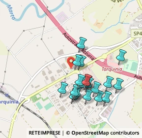 Mappa SP Montarozzi, 01016 Tarquinia VT, Italia (0.449)