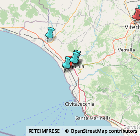 Mappa SP Montarozzi, 01016 Tarquinia VT, Italia (24.66429)