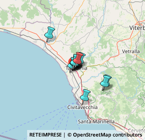 Mappa SP Montarozzi, 01016 Tarquinia VT, Italia (6.205)