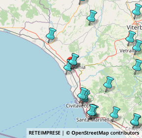 Mappa SP Montarozzi, 01016 Tarquinia VT, Italia (22.557)