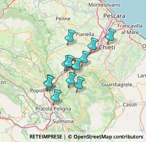 Mappa Unnamed Road, 65020 San Valentino In Abruzzo Citeriore PE, Italia (9.97833)