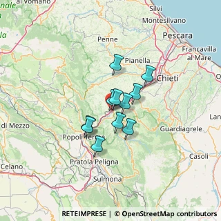 Mappa Via Roma, 65029 Torre De' Passeri PE, Italia (8.84727)