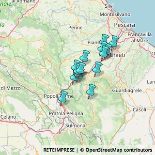 Mappa Via Roma, 65029 Torre De' Passeri PE, Italia (9.37929)