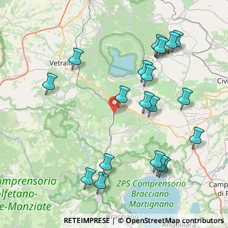 Mappa Via Stefano Bacci, 01012 Capranica VT, Italia (10.045)
