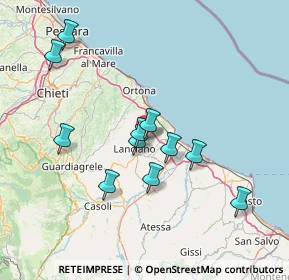 Mappa Contrada Severini, 66030 Treglio CH, Italia (14.30091)