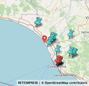 Mappa Via Grottelle Pian di Spille, 01016 Tarquinia VT, Italia (15.0175)