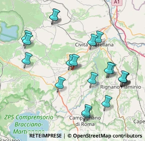 Mappa Via Tor di Floridi, 01036 Nepi VT, Italia (9.0515)