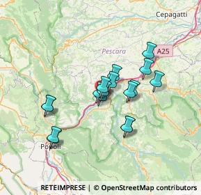 Mappa 65029 Torre De' Passeri PE, Italia (5.87118)