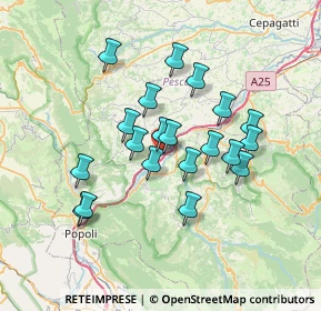 Mappa 65029 Torre De' Passeri PE, Italia (6.332)