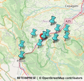 Mappa 65029 Torre De' Passeri PE, Italia (5.944)