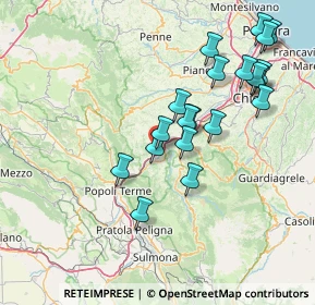 Mappa 65029 Torre De' Passeri PE, Italia (15.8165)