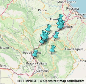 Mappa 65029 Torre De' Passeri PE, Italia (8.79154)