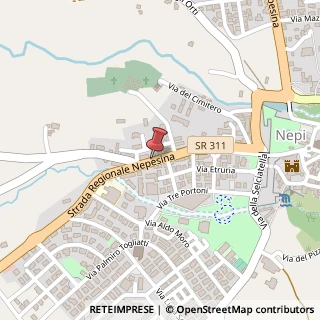 Mappa Piazzale della Bottata, 4, 01036 Nepi, Viterbo (Lazio)