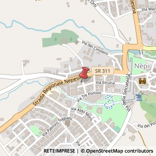 Mappa Via G. Cesaroni, 4, 01036 Nepi, Viterbo (Lazio)